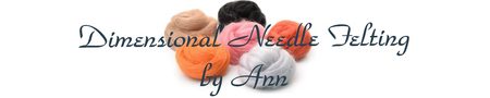 Dimensional Needle Felting